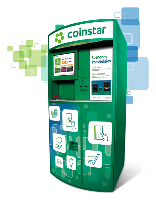 Coinstar logo, horizontal version, on a transparent background