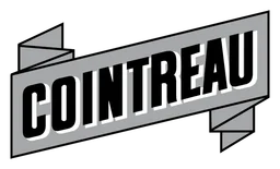 Cointreau logo, monochrome version, on a transparent background