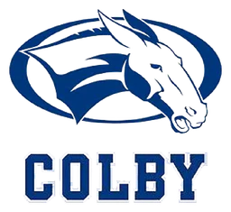 Colby College logo, icon version, on a transparent background