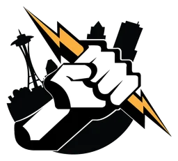 Coldfusion logo, black icon version, on a transparent background