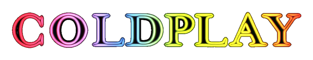 Coldplay logo on a transparent background