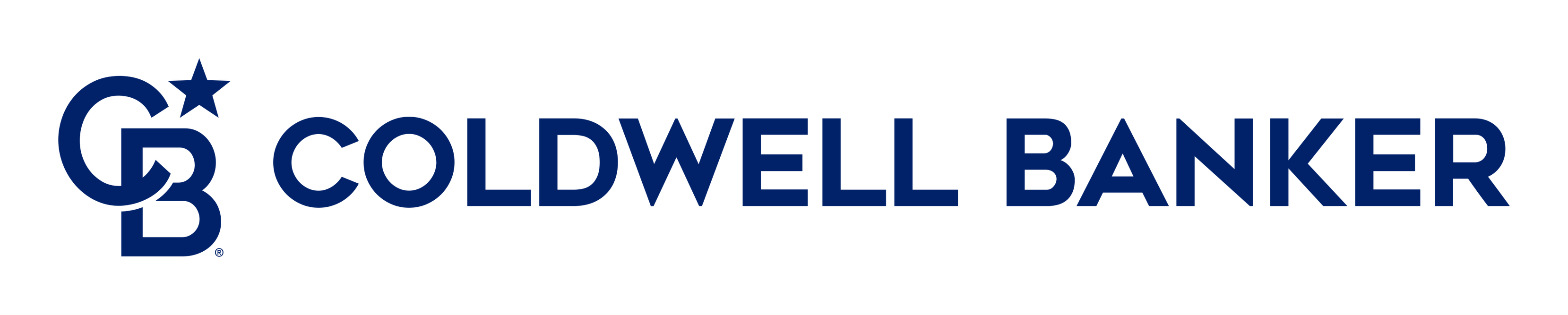 Coldwell Banker logo on a transparent background