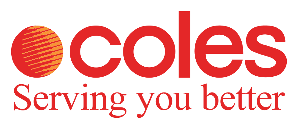 Coles logo on a transparent background