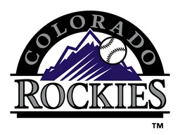 Colorado Rockies logo, monochrome version, on a transparent background