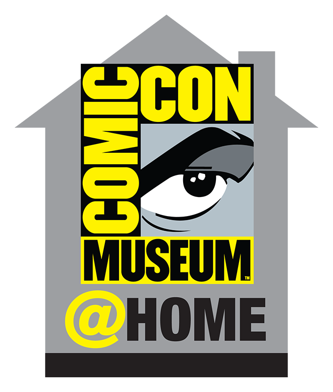 Comic Con logo on a transparent background