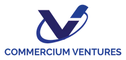 Commercium logo, horizontal version, on a transparent background
