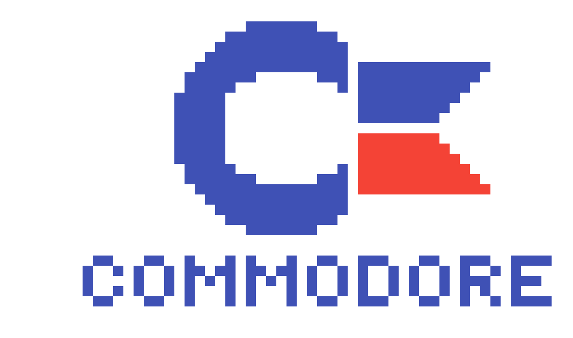 Commodore logo on a transparent background