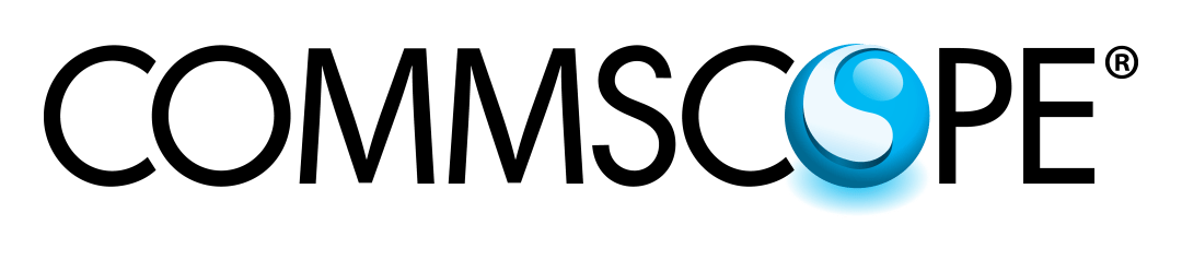 Commscope logo on a transparent background