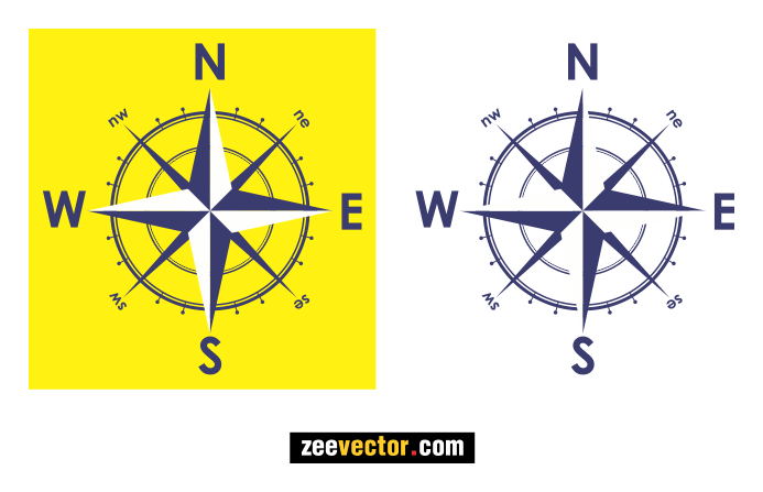 Compass logo on a transparent background