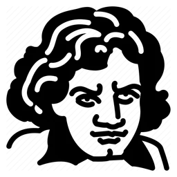 Composer logo, black icon version, on a transparent background
