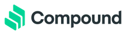 Compound Usdt logo, wordmark version, on a transparent background