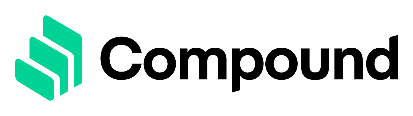 Compound logo on a transparent background