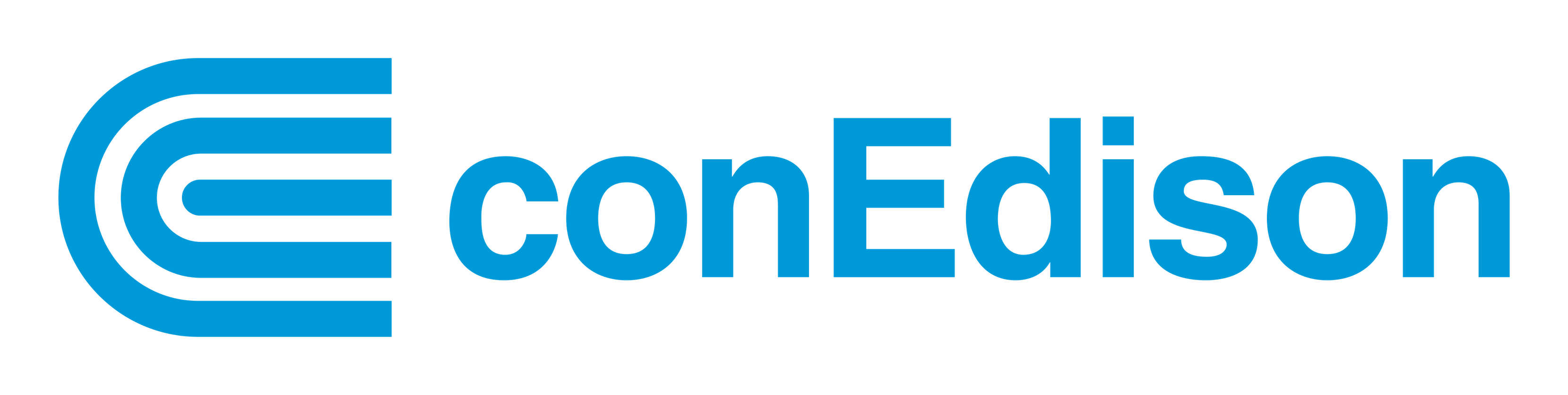 Con Edison logo on a transparent background