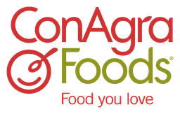 Conagra Foods logo, horizontal version, on a transparent background