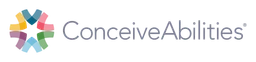 Conceive Abilities logo, wordmark version, on a transparent background