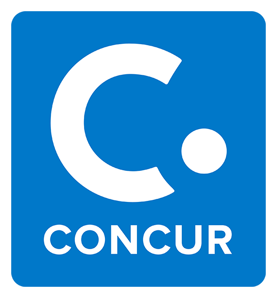 Concur logo, icon version, on a transparent background