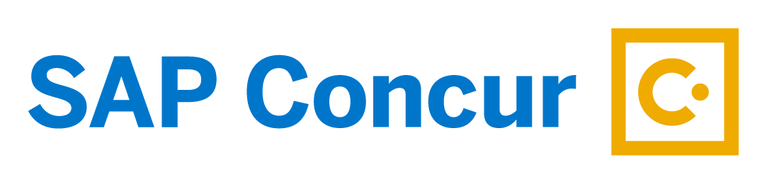 Concur logo on a transparent background