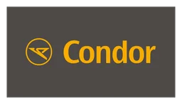 Condor logo, horizontal version, on a transparent background