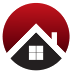 Construction logo, icon version, on a transparent background
