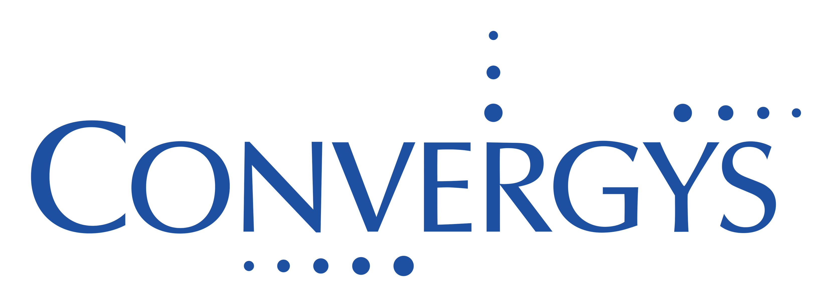 Convergys Logo auf transparentem Hintergrund