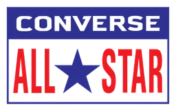 Converse All Star logo, horizontal version, on a transparent background