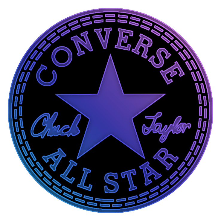 Converse All Star logo on a transparent background
