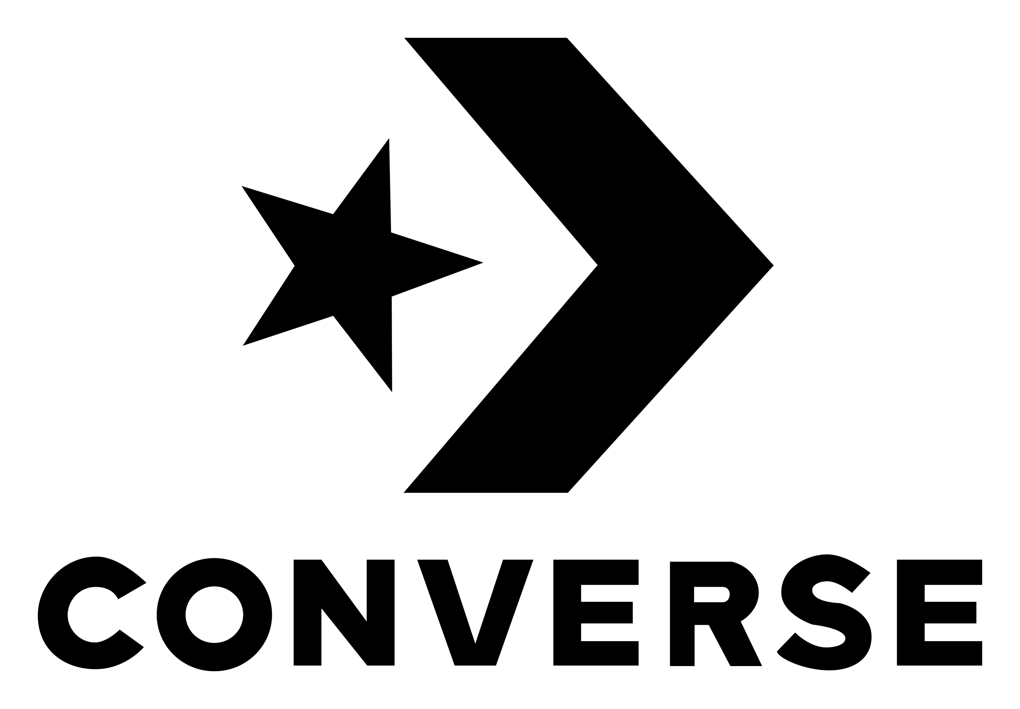 Converse logo on a transparent background