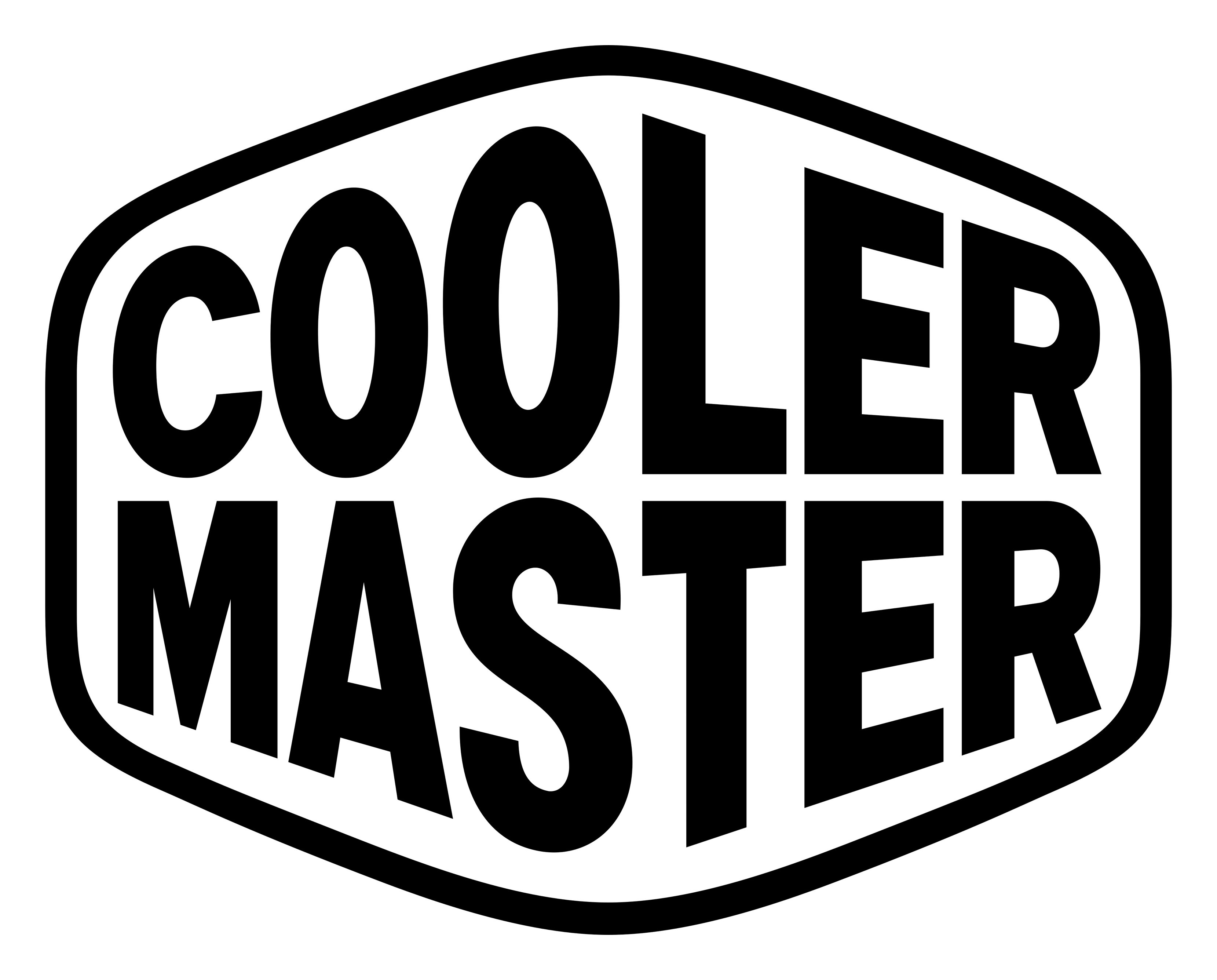 Cooler Master logo on a transparent background
