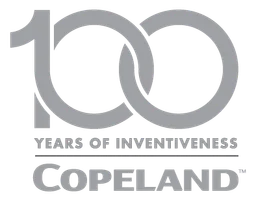 Copeland logo, monochrome version, on a transparent background