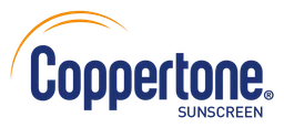 Coppertone logo, horizontal version, on a transparent background