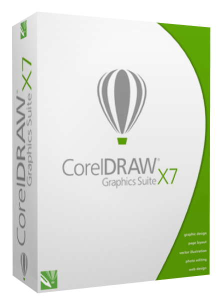 Corel Draw X8 logo on a transparent background
