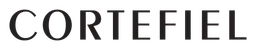 Cortefiel logo, black wordmark version, on a transparent background