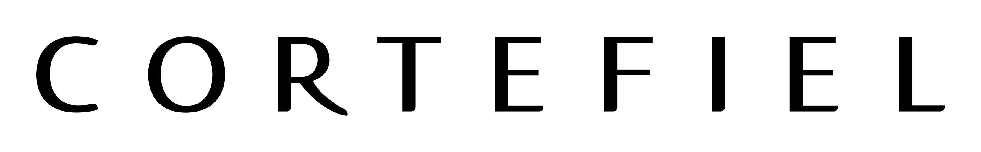 Cortefiel logo on a transparent background