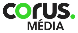 Corus logo, wordmark version, on a transparent background