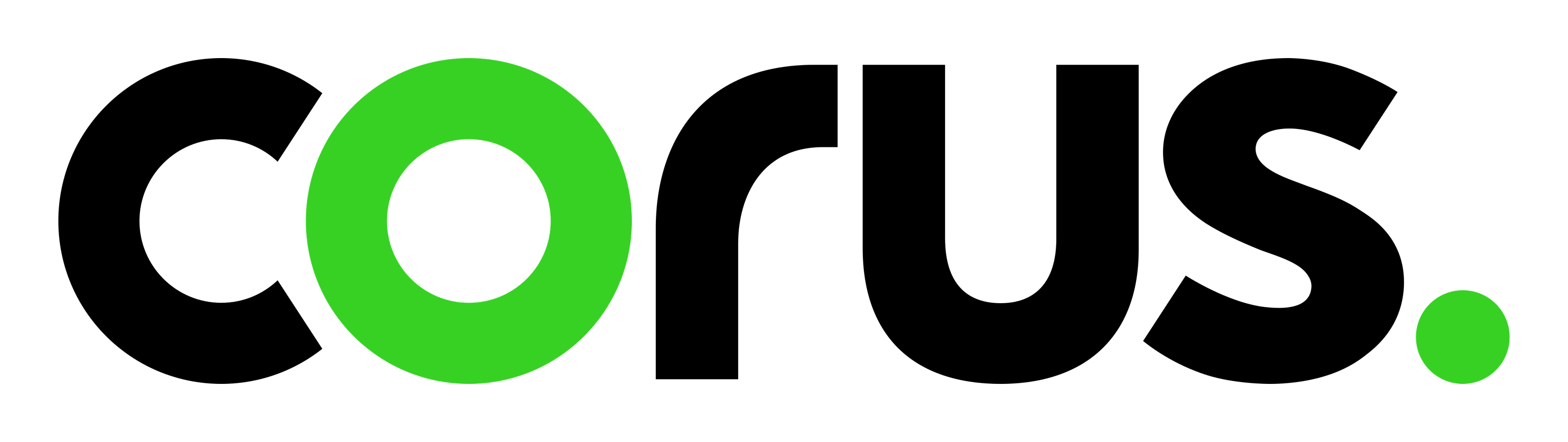 Corus logo on a transparent background
