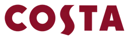 Costa Coffee logo, wordmark version, on a transparent background