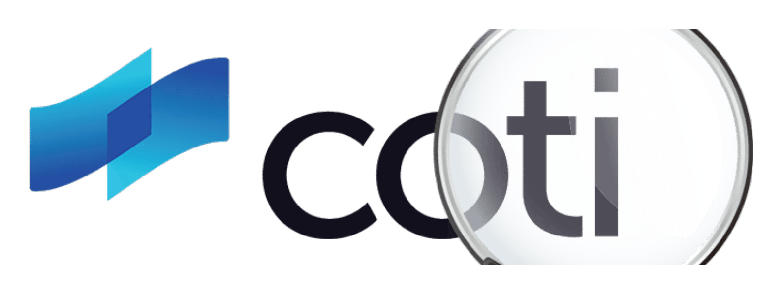Coti logo on a transparent background
