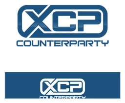 Counterparty Logo, Variante Icon, auf transparentem Hintergrund
