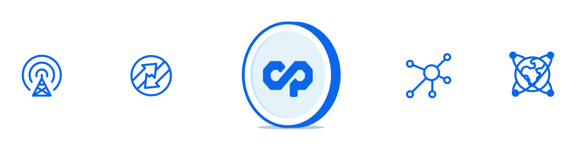 Counterparty Logo auf transparentem Hintergrund