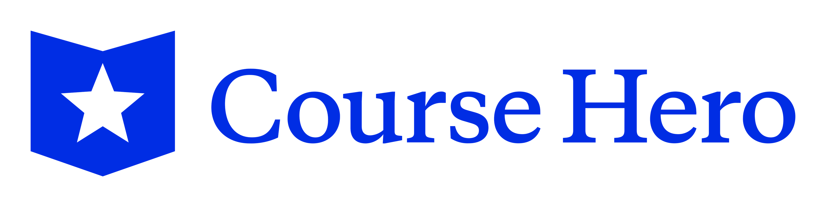 Course Hero logo on a transparent background