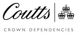 Coutts logo, black version, on a transparent background