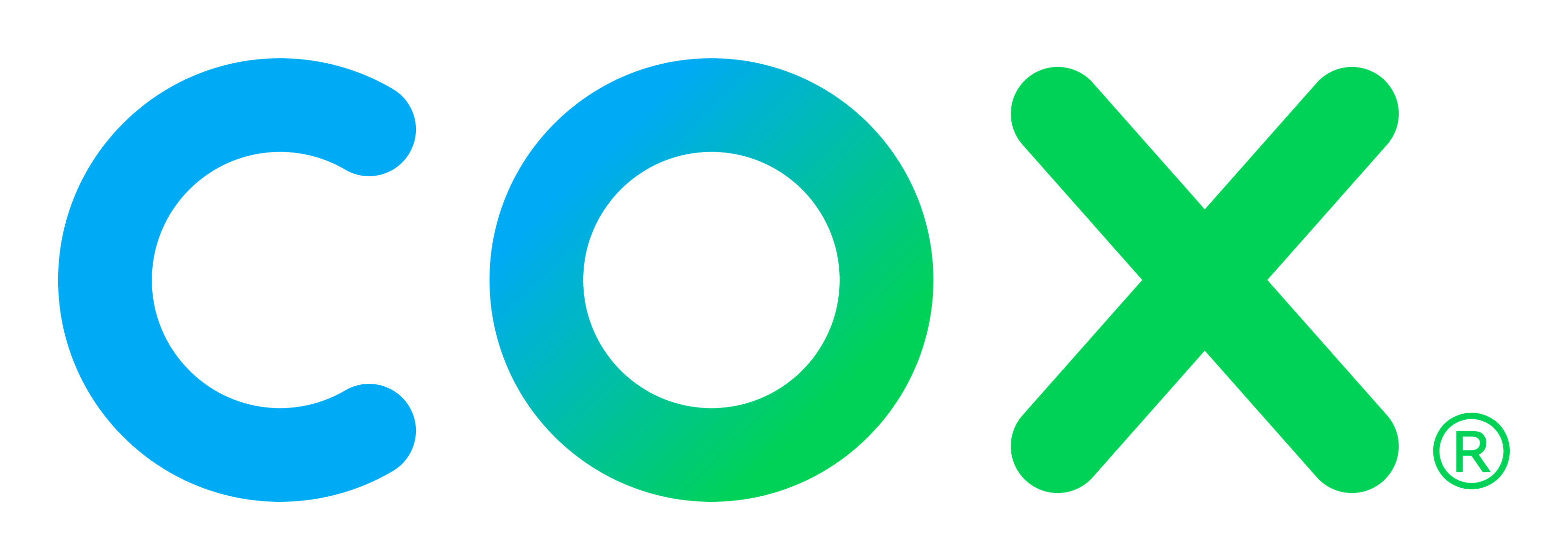 Cox logo on a transparent background