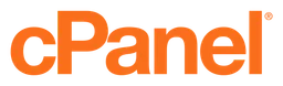 Cpanel logo, wordmark version, on a transparent background