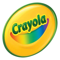 Logo de Crayola, versión icono, sobre fondo transparente