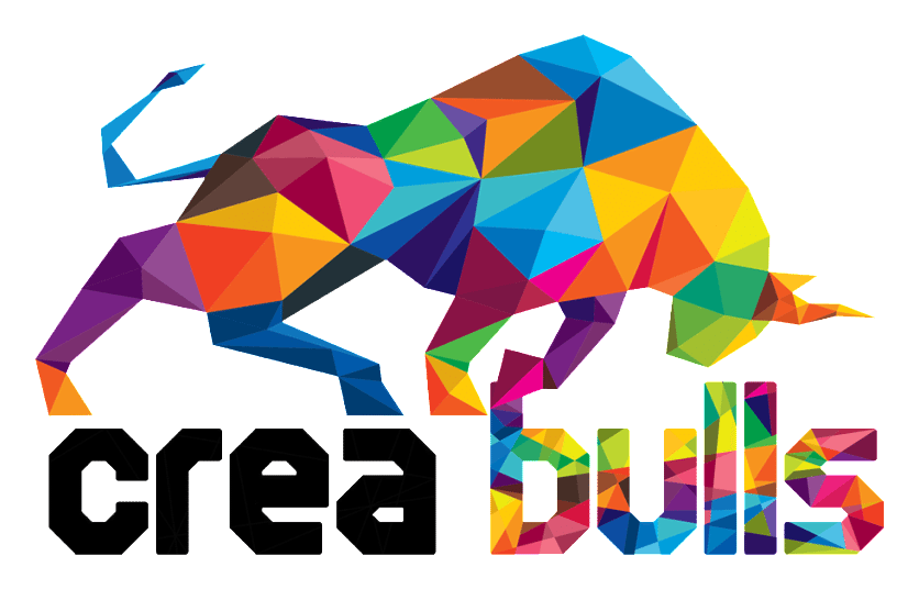 Crea Bulls logo on a transparent background