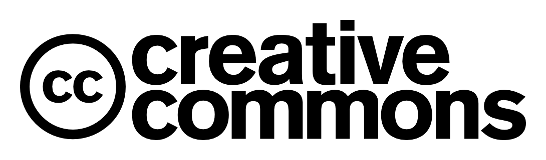Logo da Creative Commons em fundo transparente