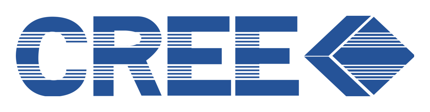 Cree logo on a transparent background