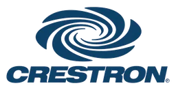 Crestron logo, horizontal version, on a transparent background