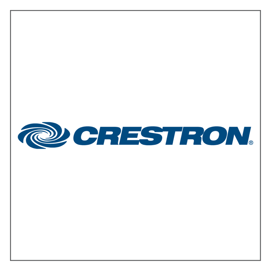 Crestron logo on a transparent background