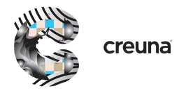 Creuna Logo, Variante monochrom, auf transparentem Hintergrund